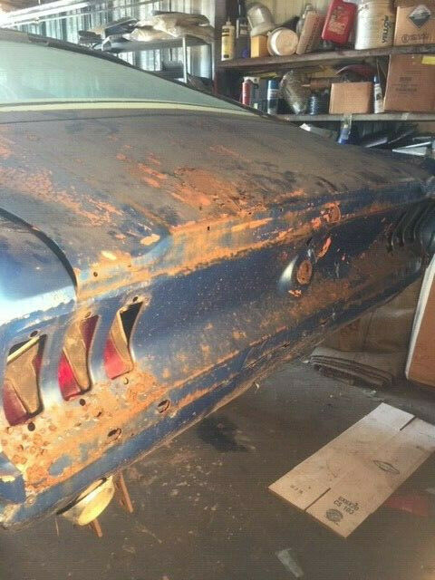 1967 Blue Ford Mustang Fastback