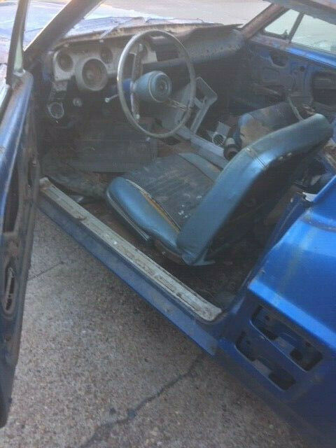 1967 Blue Ford Mustang Fastback