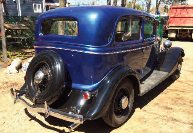 1934 Black Ford Tudor Coupe