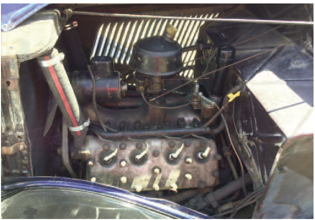 1934 Black Ford Tudor Coupe