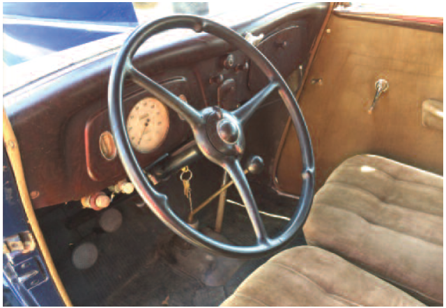 1934 Black Ford Tudor Coupe