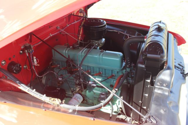 1953 Red Ford F-100 Standard Cab Pickup