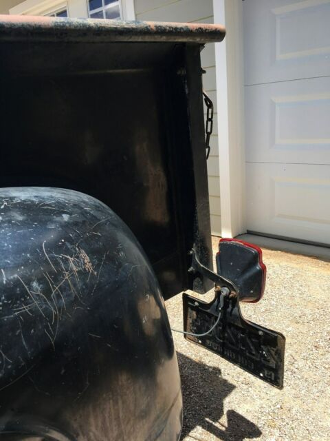 1956 Black Ford F-100 Standard Cab Pickup