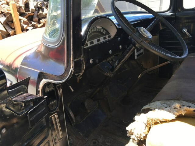 1956 Black Ford F-100 Standard Cab Pickup