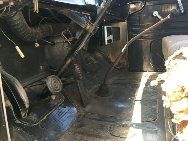 1956 Black Ford F-100 Standard Cab Pickup