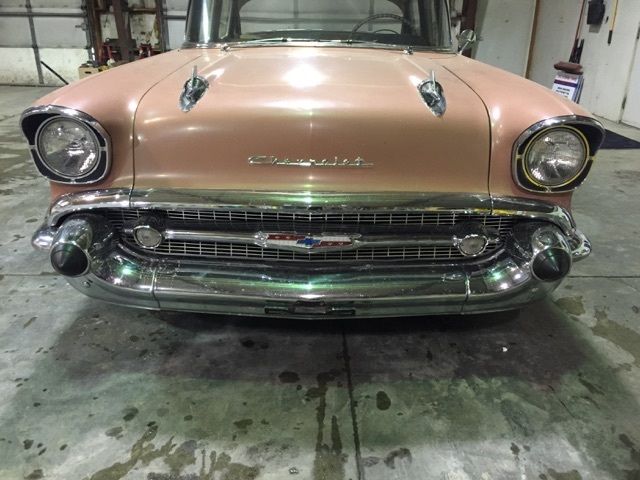 1957 Dusk ? Chevrolet Bel Air/150/210 Sedan