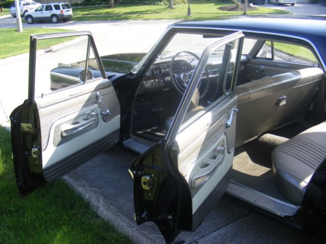 1963 Black Ford Galaxie Sedan
