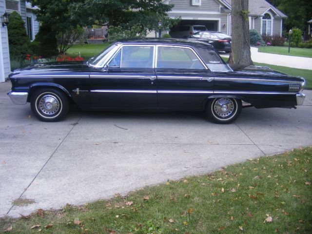 1963 Black Ford Galaxie Sedan