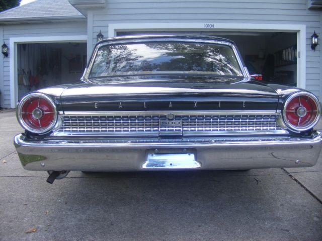 1963 Black Ford Galaxie Sedan