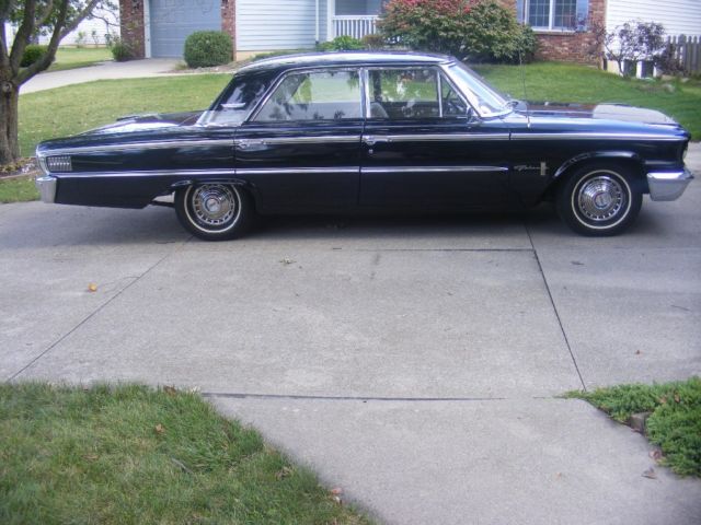 1963 Black Ford Galaxie Sedan