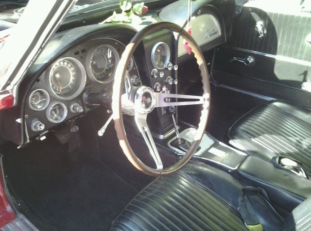 1964 Red Chevrolet Corvette Convertible