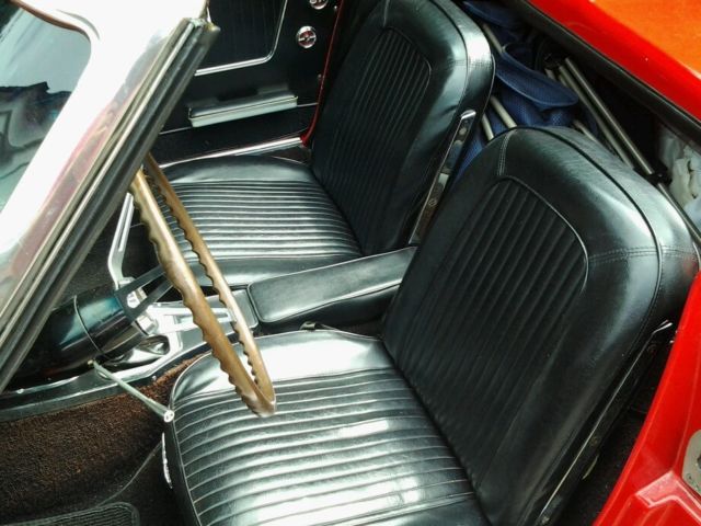 1964 Red Chevrolet Corvette Convertible