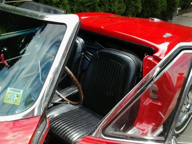 1964 Red Chevrolet Corvette Convertible