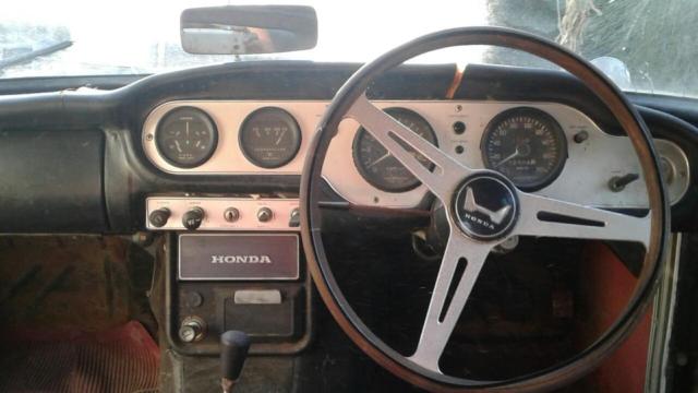 1964 Blue Honda S600 Convertible