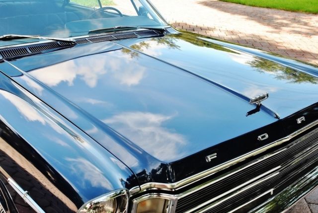 1966 Blue Ford LTD Sedan