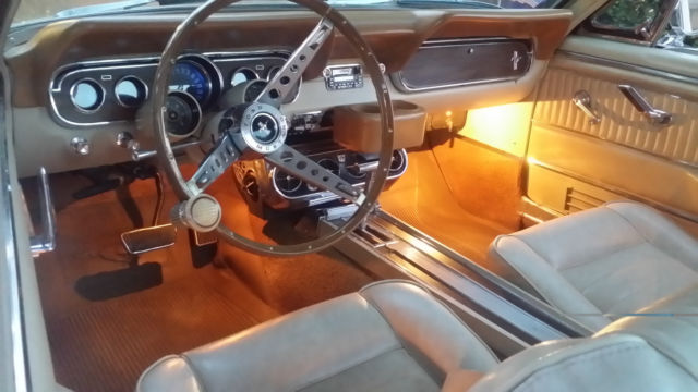 1966 Medium Palomino Metallic Ford Mustang Fastback