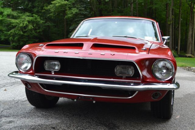 1968 Red Ford Mustang 2 door Fastback