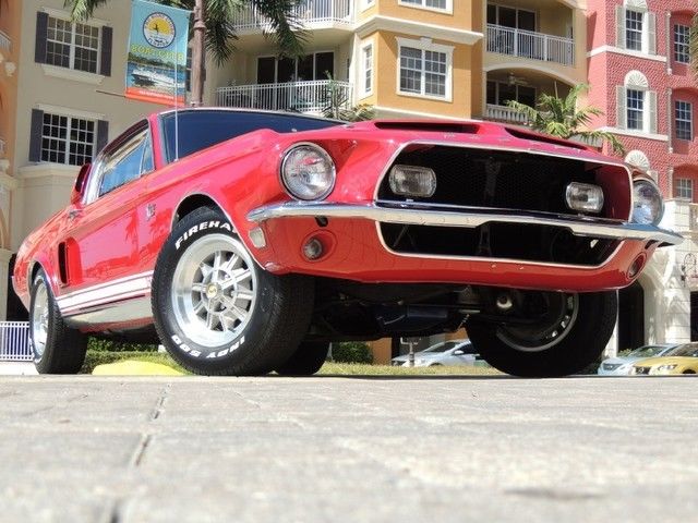 1968 Red Ford Mustang Coupe