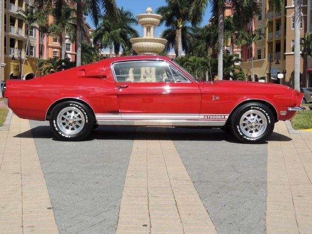 1968 Red Ford Mustang Coupe