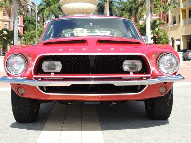 1968 Red Ford Mustang Coupe