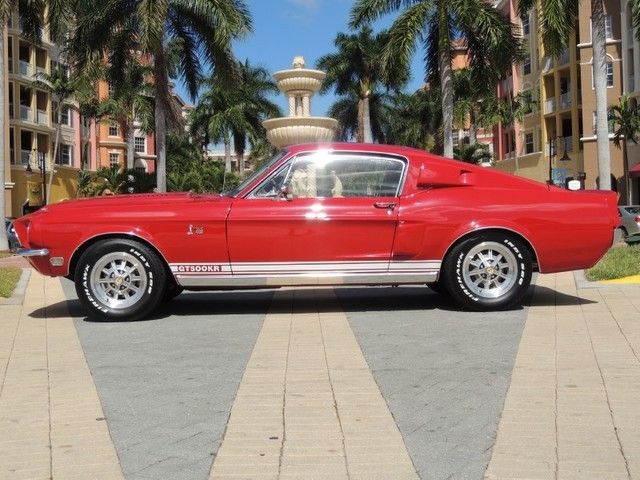 1968 Red Ford Mustang Coupe