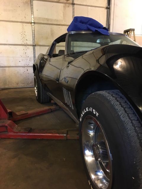 1969 Black Chevrolet Corvette Coupe
