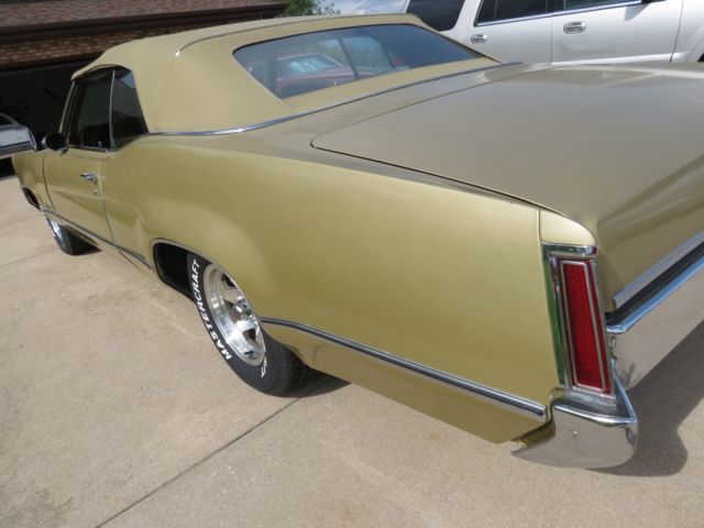 1969 Gold Oldsmobile Eighty-Eight Convertible