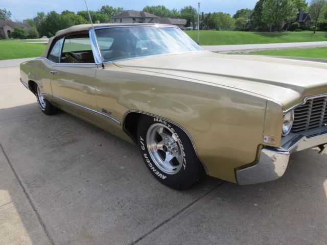 1969 Gold Oldsmobile Eighty-Eight Convertible