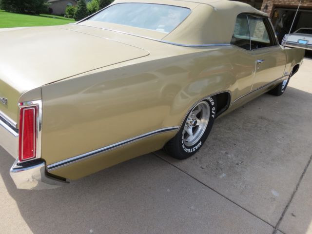1969 Gold Oldsmobile Eighty-Eight Convertible