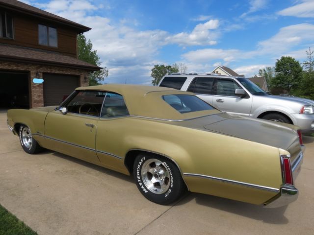 1969 Gold Oldsmobile Eighty-Eight Convertible