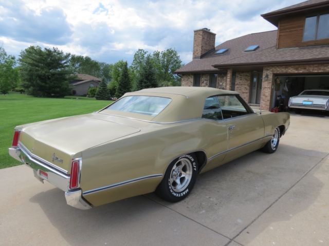 1969 Gold Oldsmobile Eighty-Eight Convertible
