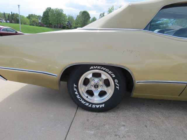 1969 Gold Oldsmobile Eighty-Eight Convertible