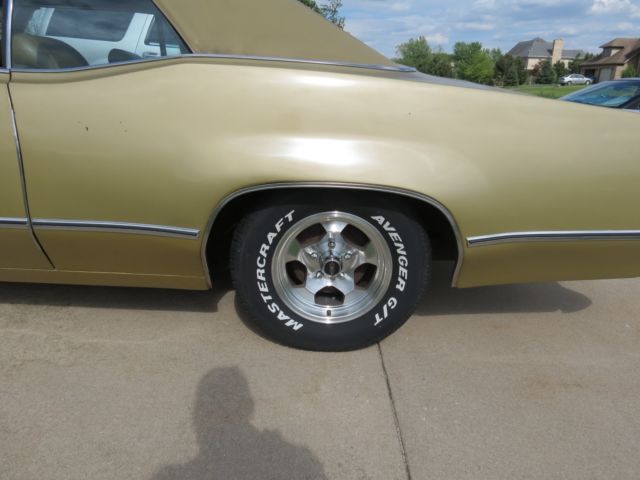 1969 Gold Oldsmobile Eighty-Eight Convertible