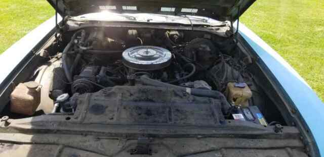 1970 Blue Oldsmobile Cutlass Coupe