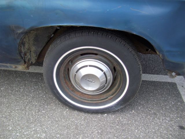 1970 Blue Chevrolet Malibu Coupe