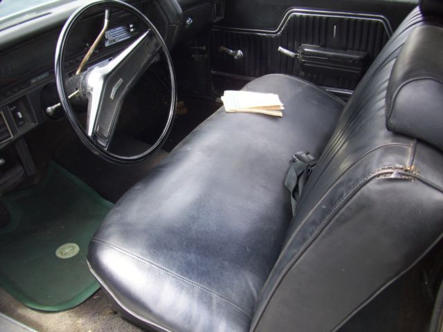 1970 Blue Chevrolet Malibu Coupe