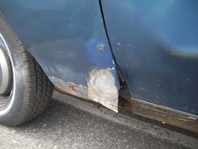 1970 Blue Chevrolet Malibu Coupe