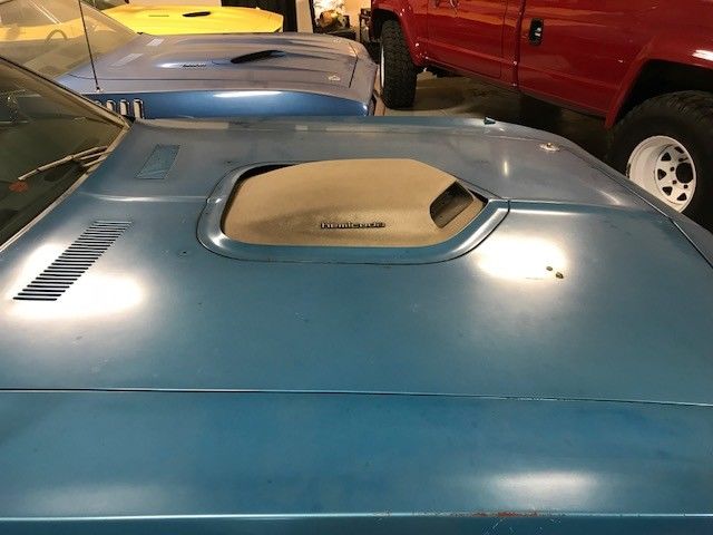 1970 Blue Plymouth Barracuda Coupe