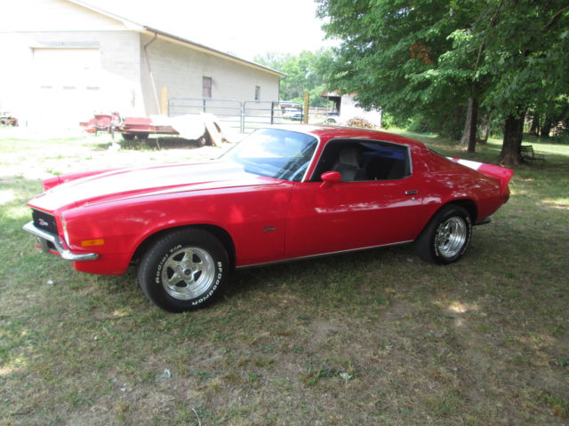 1971 Red Chevrolet Camaro