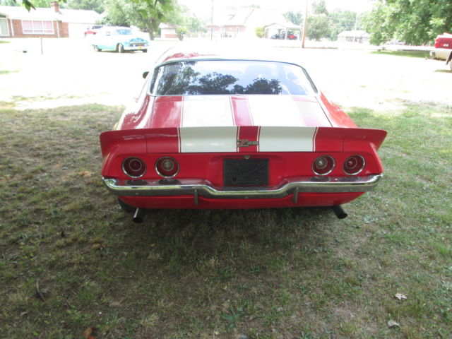 1971 Red Chevrolet Camaro