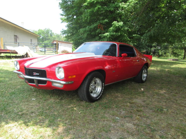 1971 Red Chevrolet Camaro