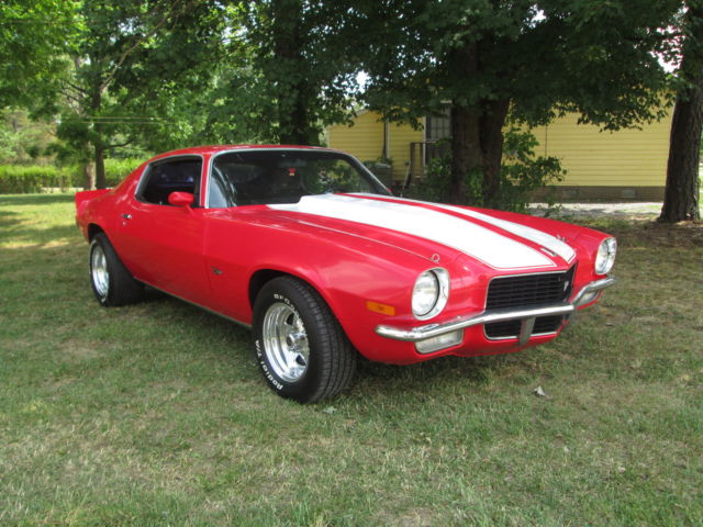 1971 Red Chevrolet Camaro