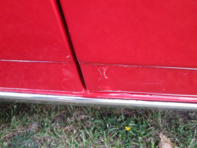 1971 Red Chevrolet Camaro