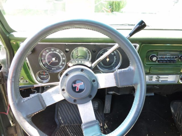 1972 Green/White Chevrolet C-10 Standard Cab Pickup