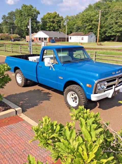 1972 Blue GMC Sierra 1500 Cab & Chassis