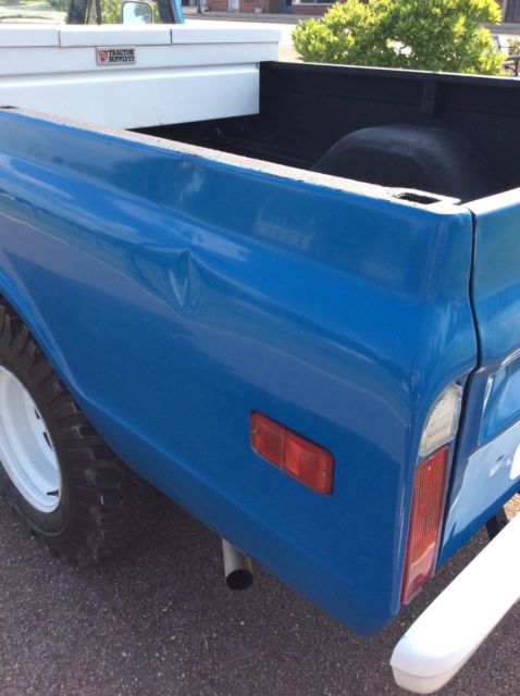 1972 Blue GMC Sierra 1500 Cab & Chassis