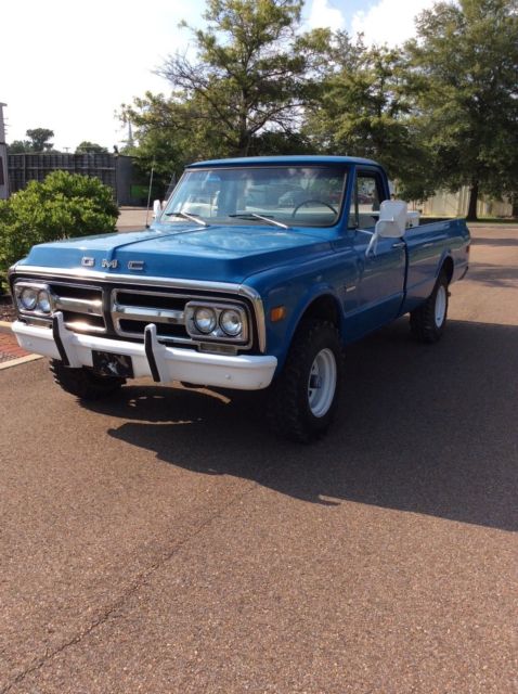 1972 Blue GMC Sierra 1500 Cab & Chassis