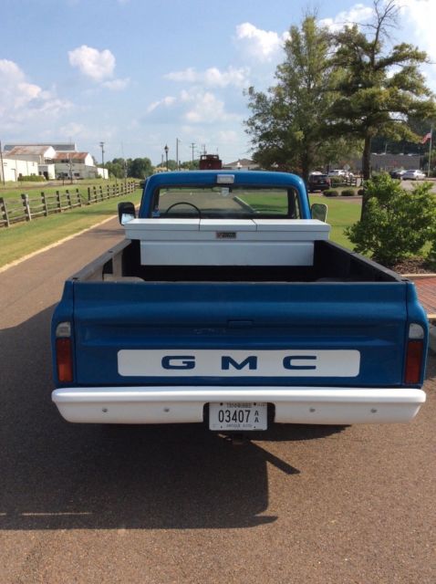 1972 Blue GMC Sierra 1500 Cab & Chassis