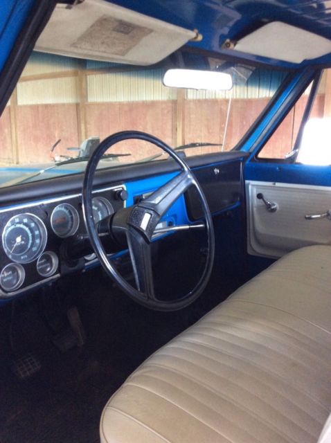 1972 Blue GMC Sierra 1500 Cab & Chassis