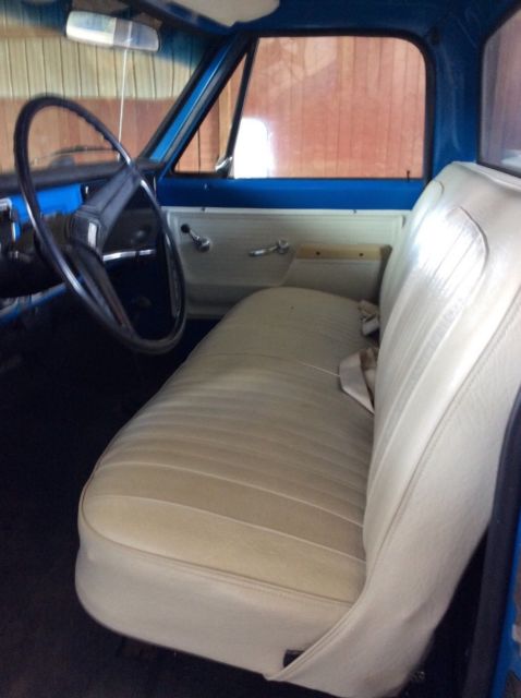 1972 Blue GMC Sierra 1500 Cab & Chassis